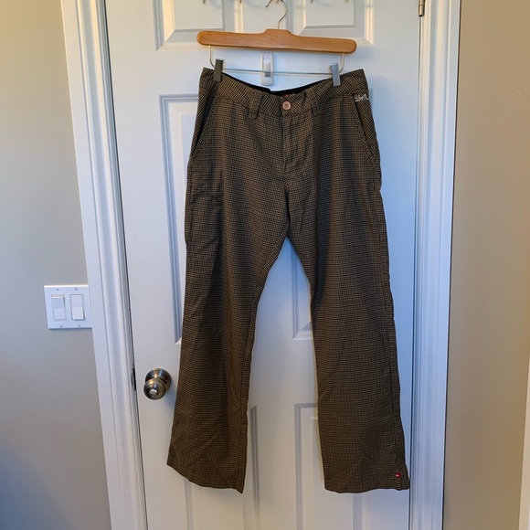 Hipster Quicksilver brown pattern pants - Picture 6 of 6
